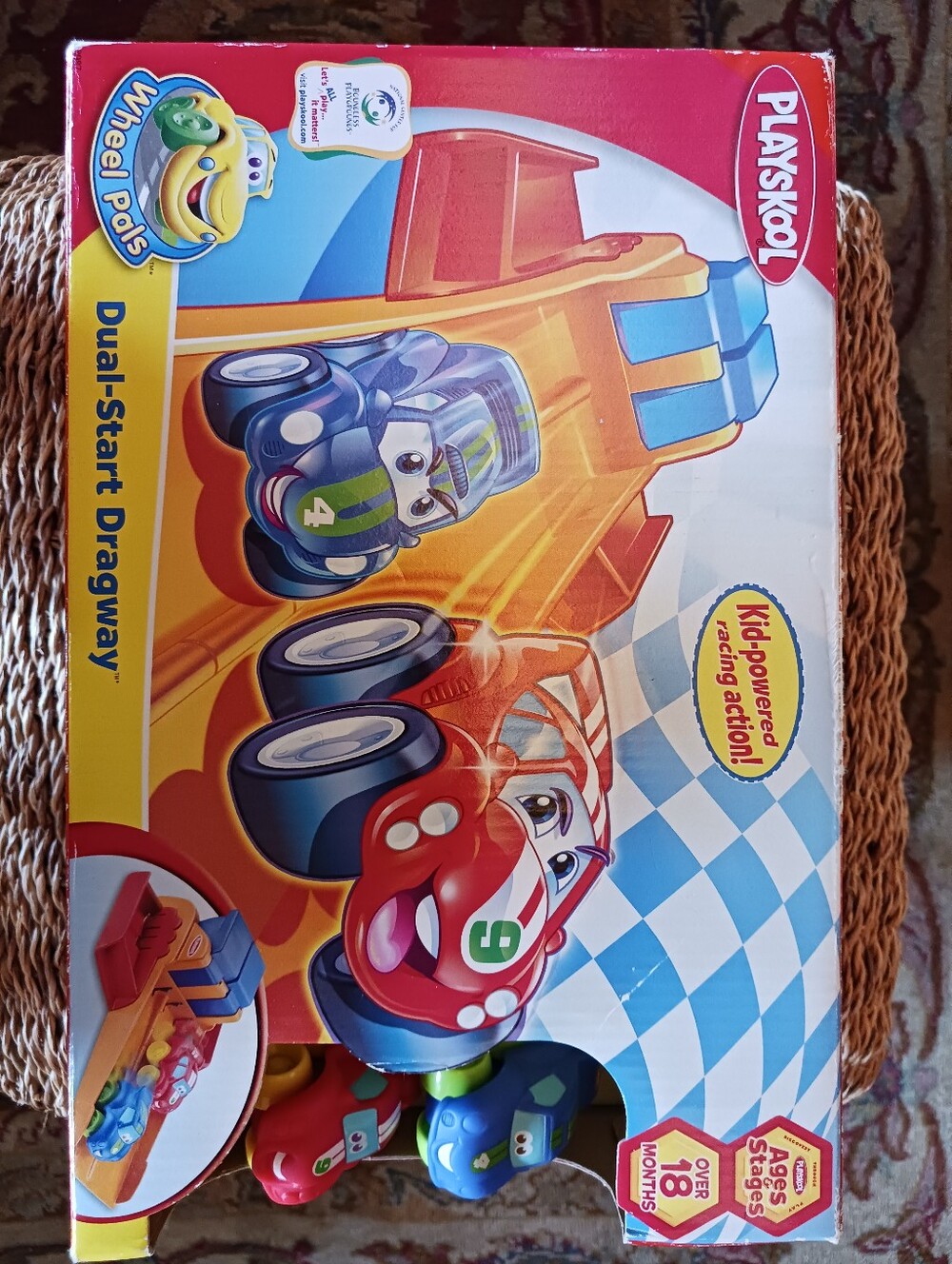 Playskool Tonka Wheel Pals Dual-Start Dragway Toddler Car Game New In Box NIB